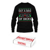 *Ugly Christmas Sweat Shirt + Secret Santa Bag of Dicks Package!