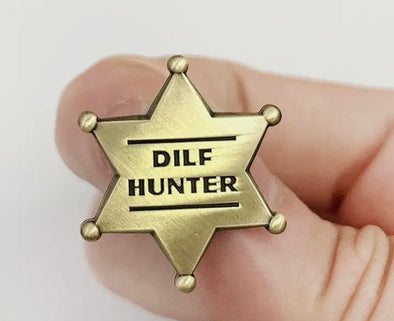 Dilf Hunter Pin