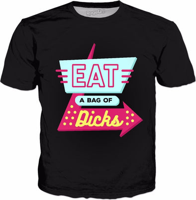 Diner Dicks Classic Black T-Shirt