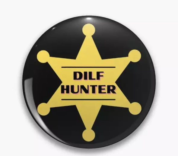 Dilf Hunter Button